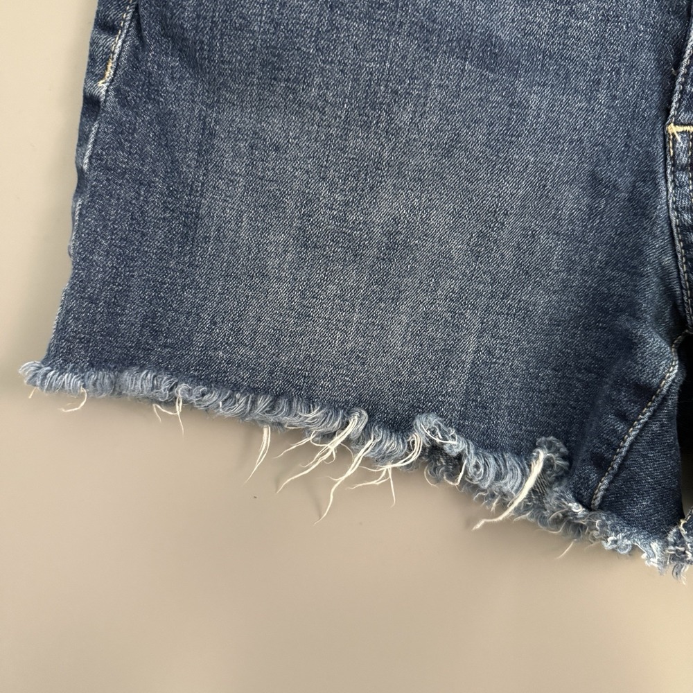 Joe's Jeans Womens 29 The Ozzie Cut Off Shorts Blue Denim Distressed Frayed Hem - Picture 2 of 9